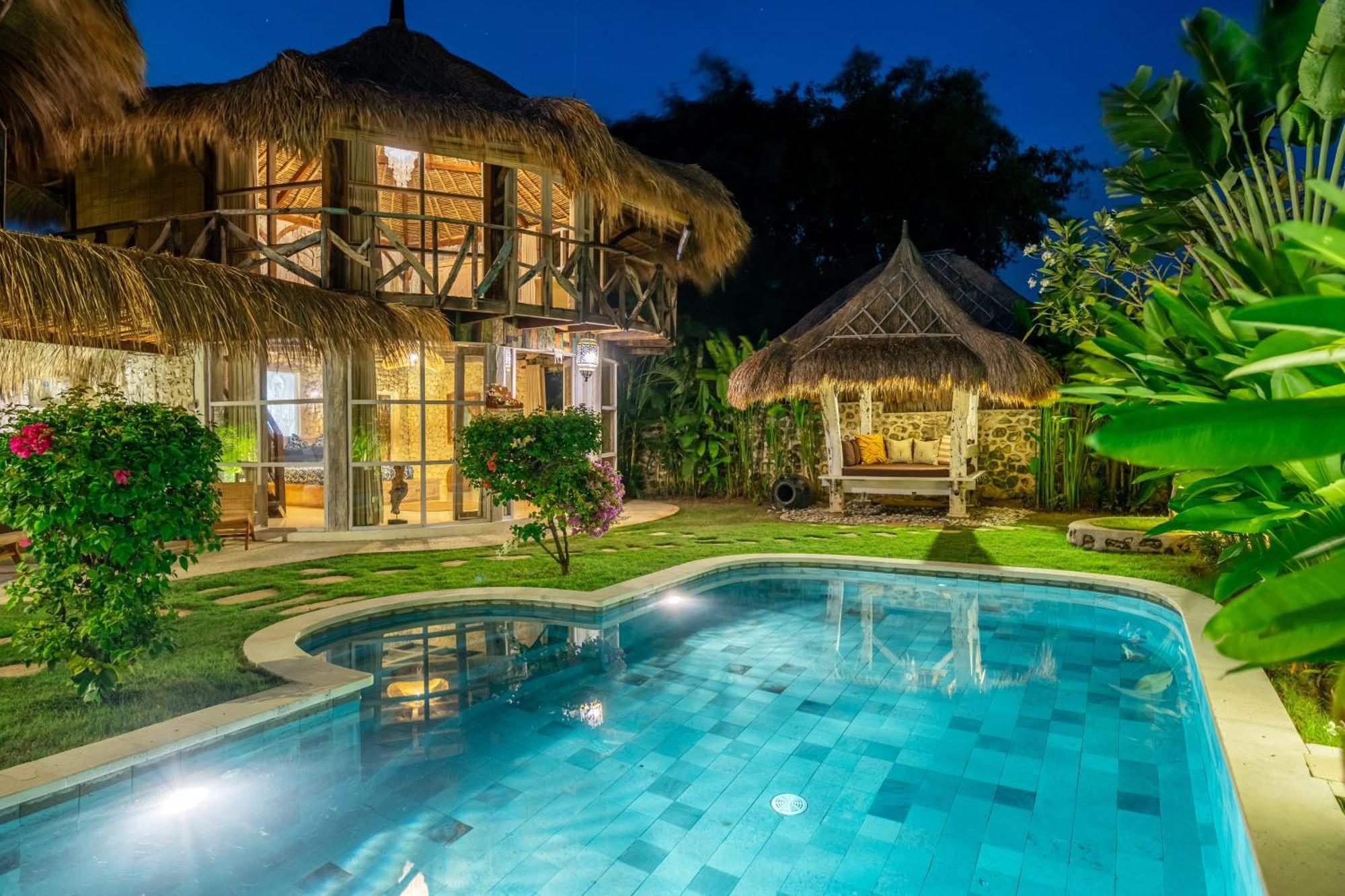 Balangan Beach Villa Idaman Bungalows Jimbaran Εξωτερικό φωτογραφία
