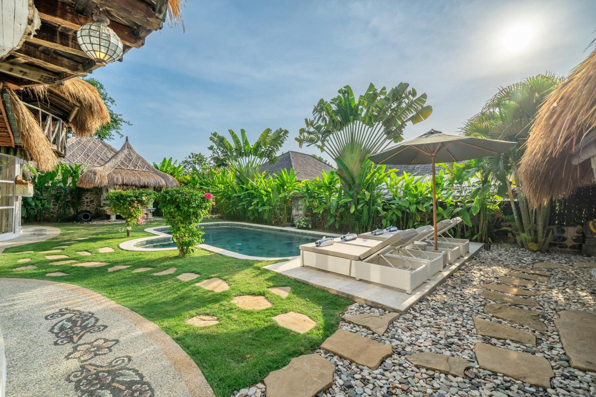 Balangan Beach Villa Idaman Bungalows Jimbaran Εξωτερικό φωτογραφία